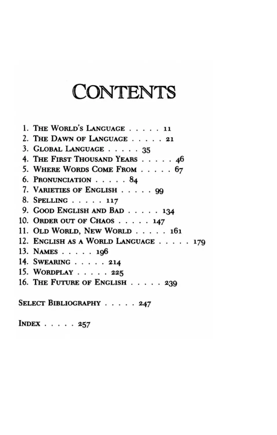 Contents