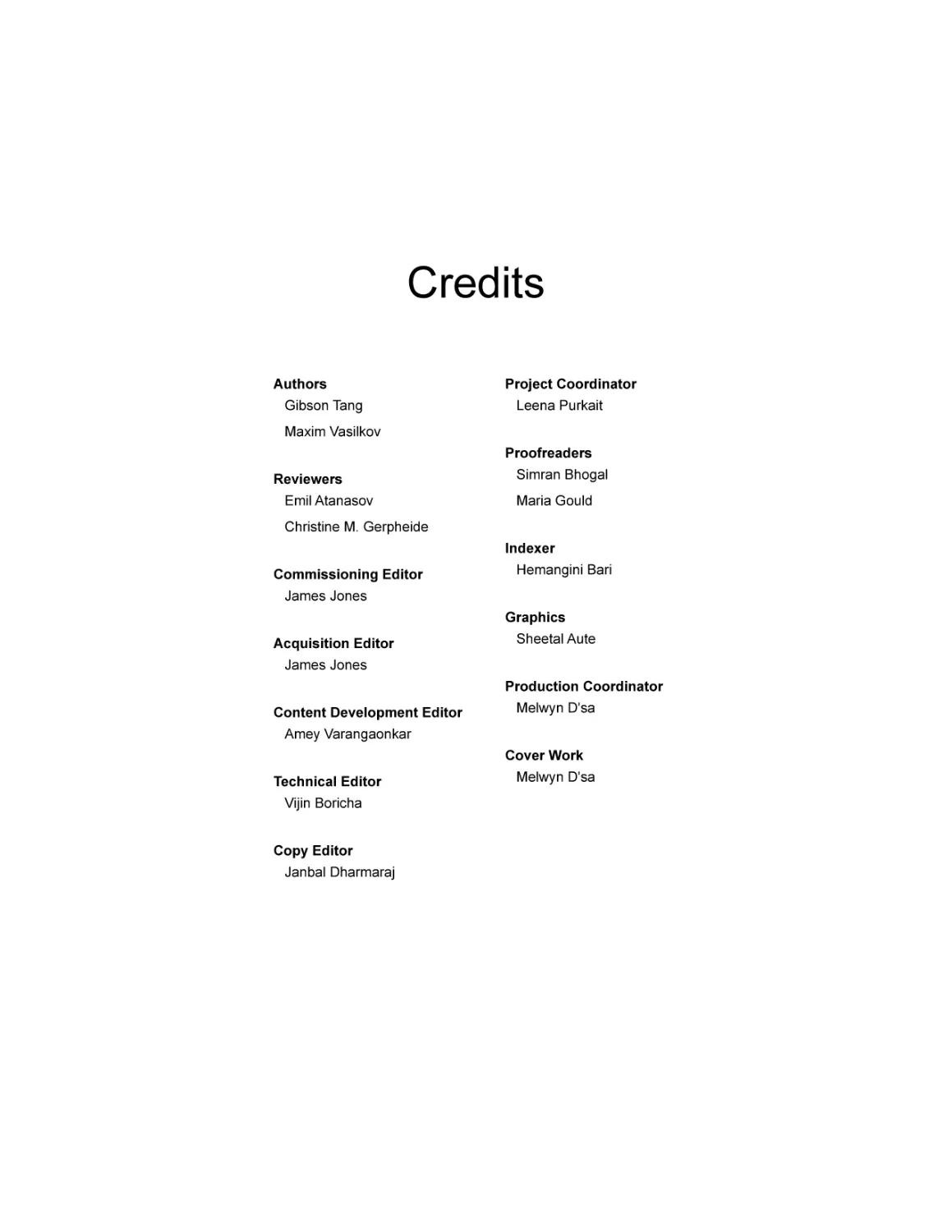 Credits