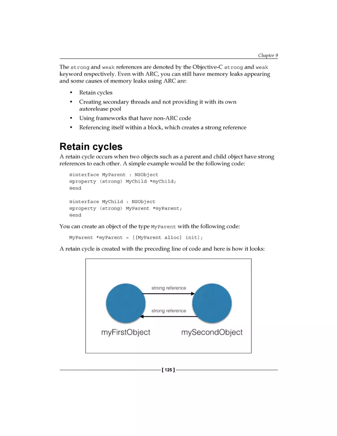 Retain cycles