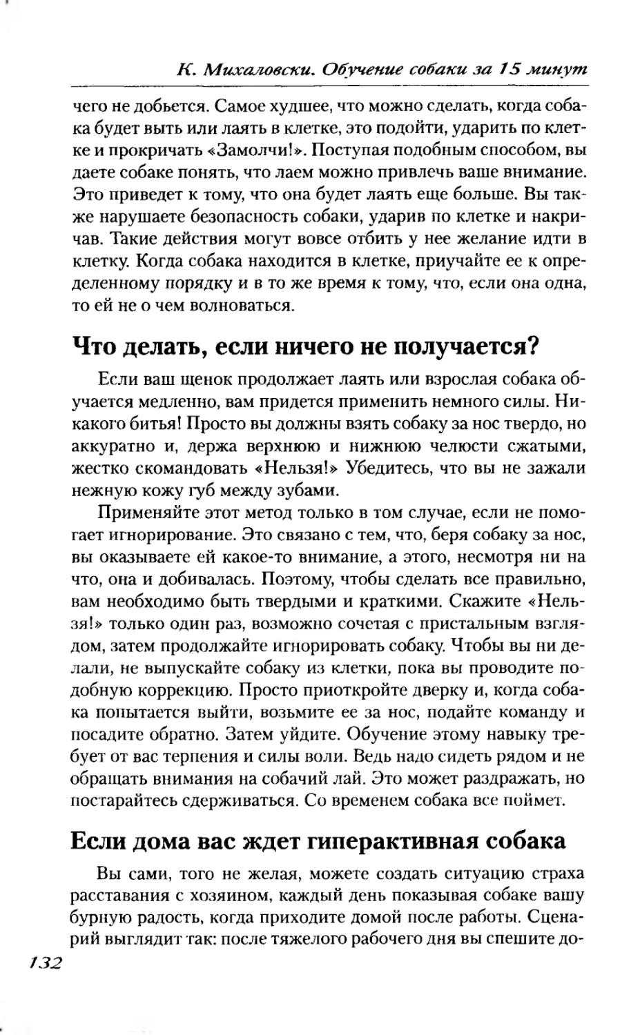 Что делать, если ничего не получается?
Если дома вас ждет гиперактивная собака