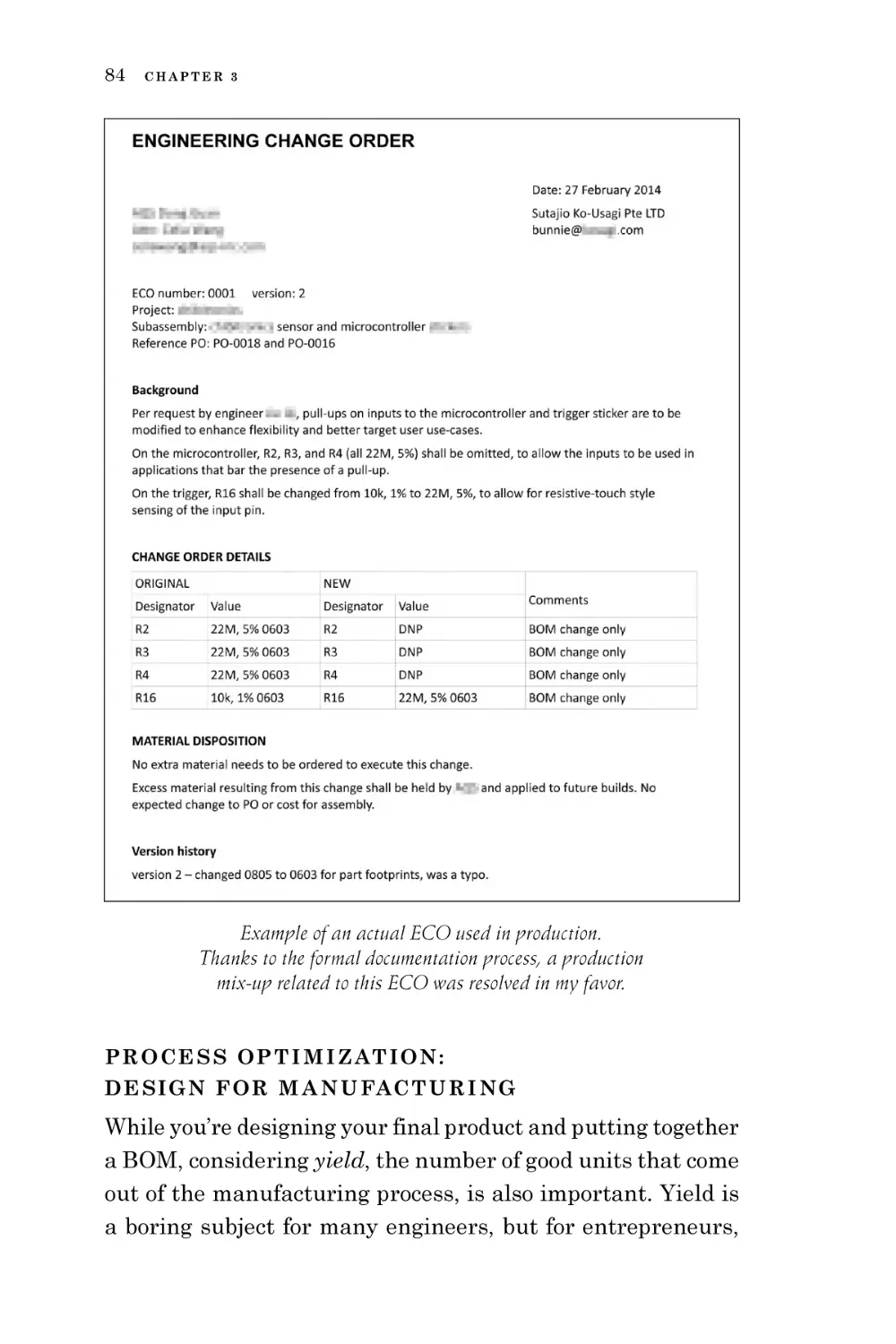 Process Optimization