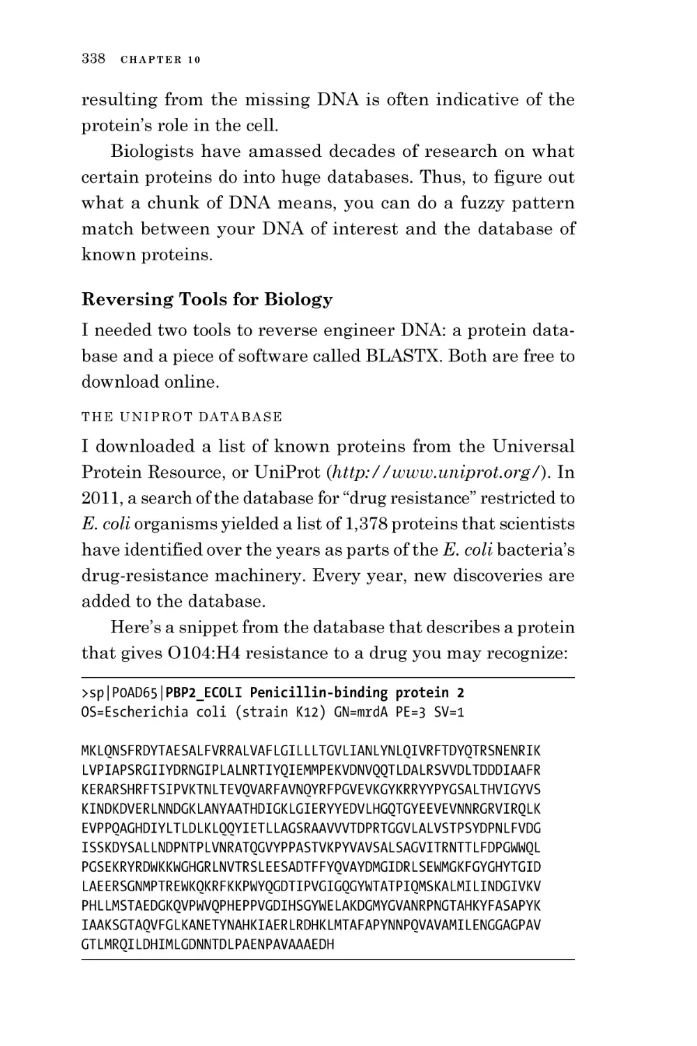 Reversing Tools for Biology