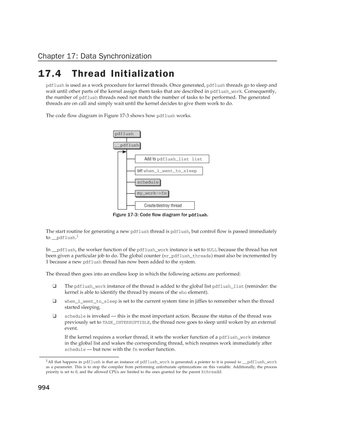 17.4 Thread Initialization