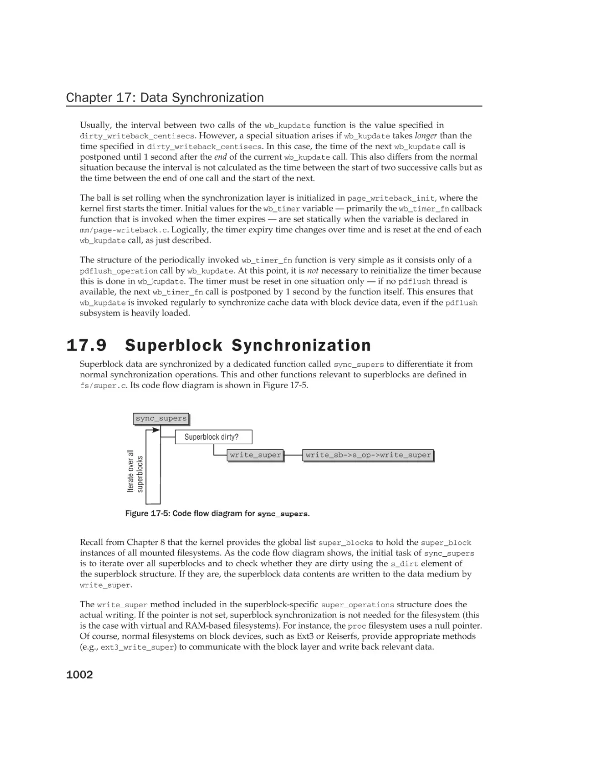 17.9 Superblock Synchronization