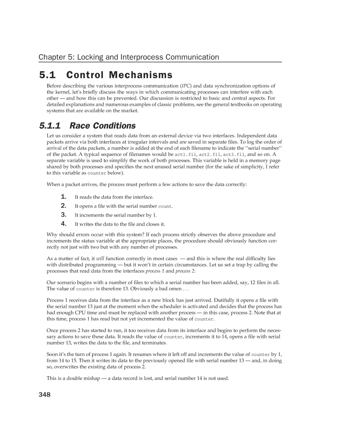 5.1 Control Mechanisms