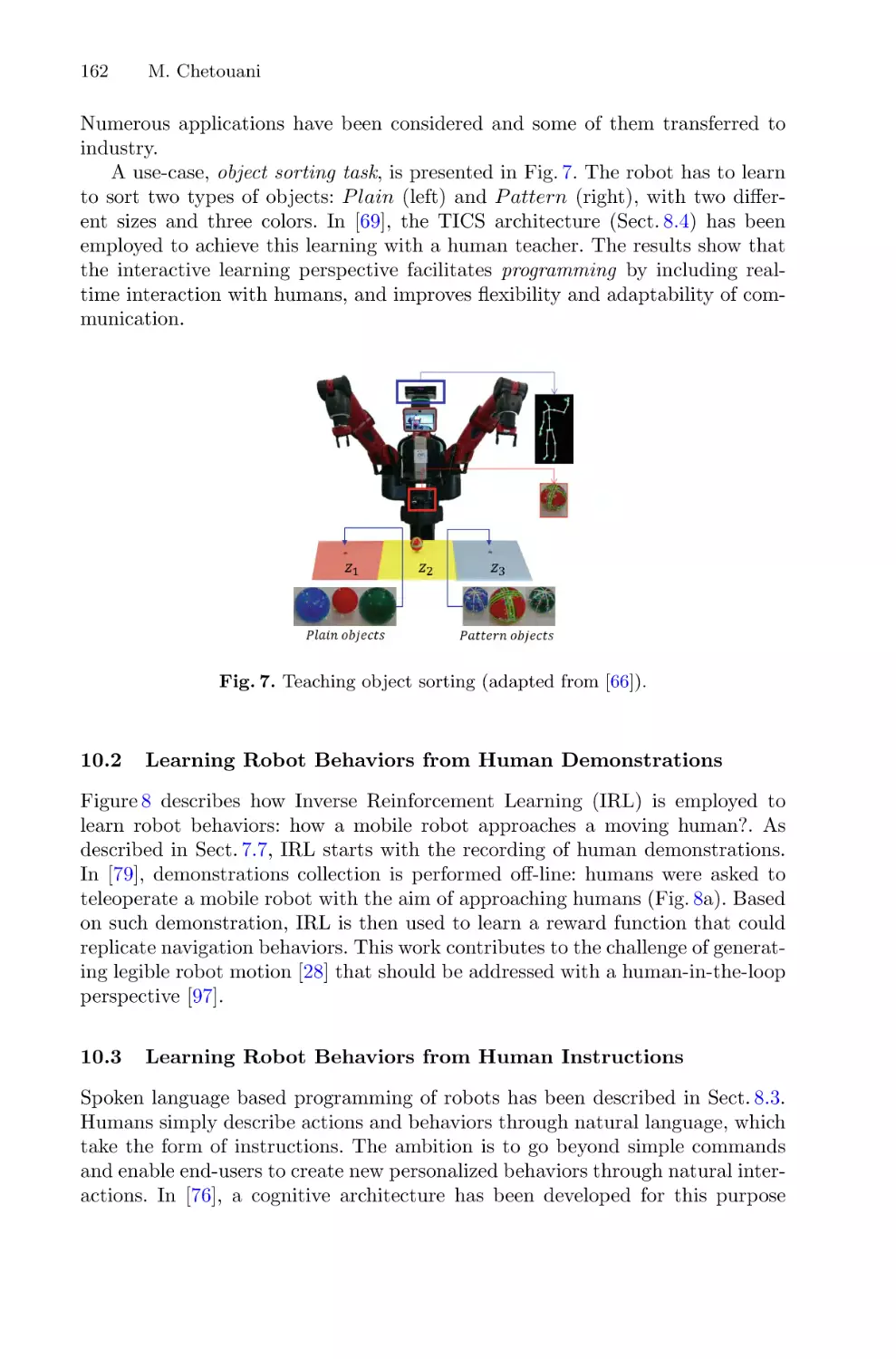 10.2 Learning Robot Behaviors from Human Demonstrations
10.3 Learning Robot Behaviors from Human Instructions