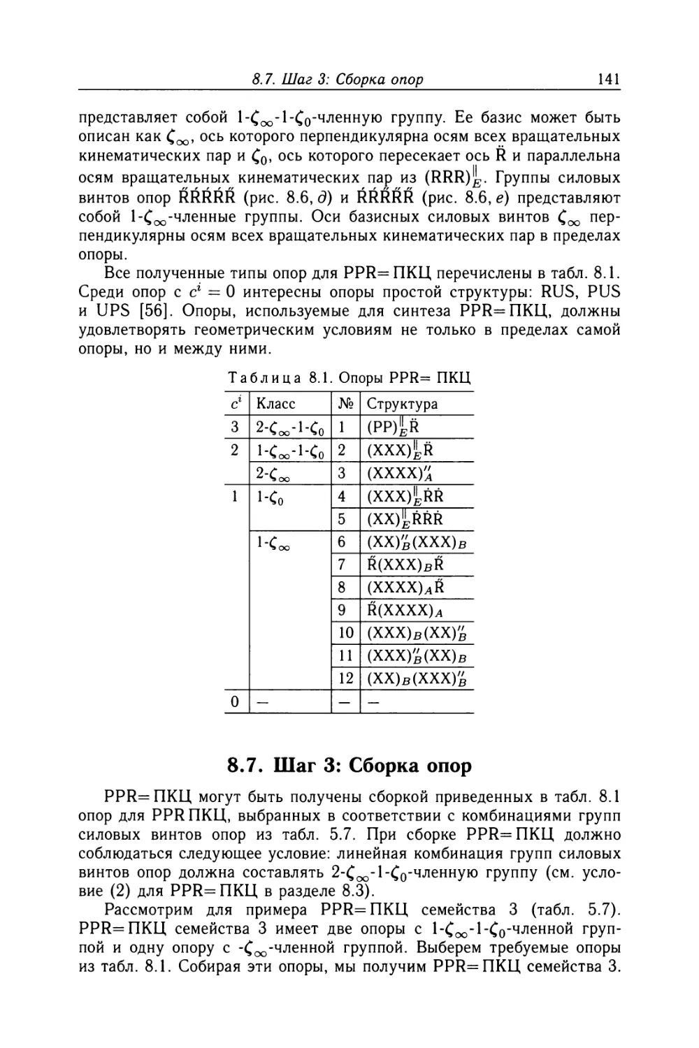 8.7. Шаг 3: Сборка опор