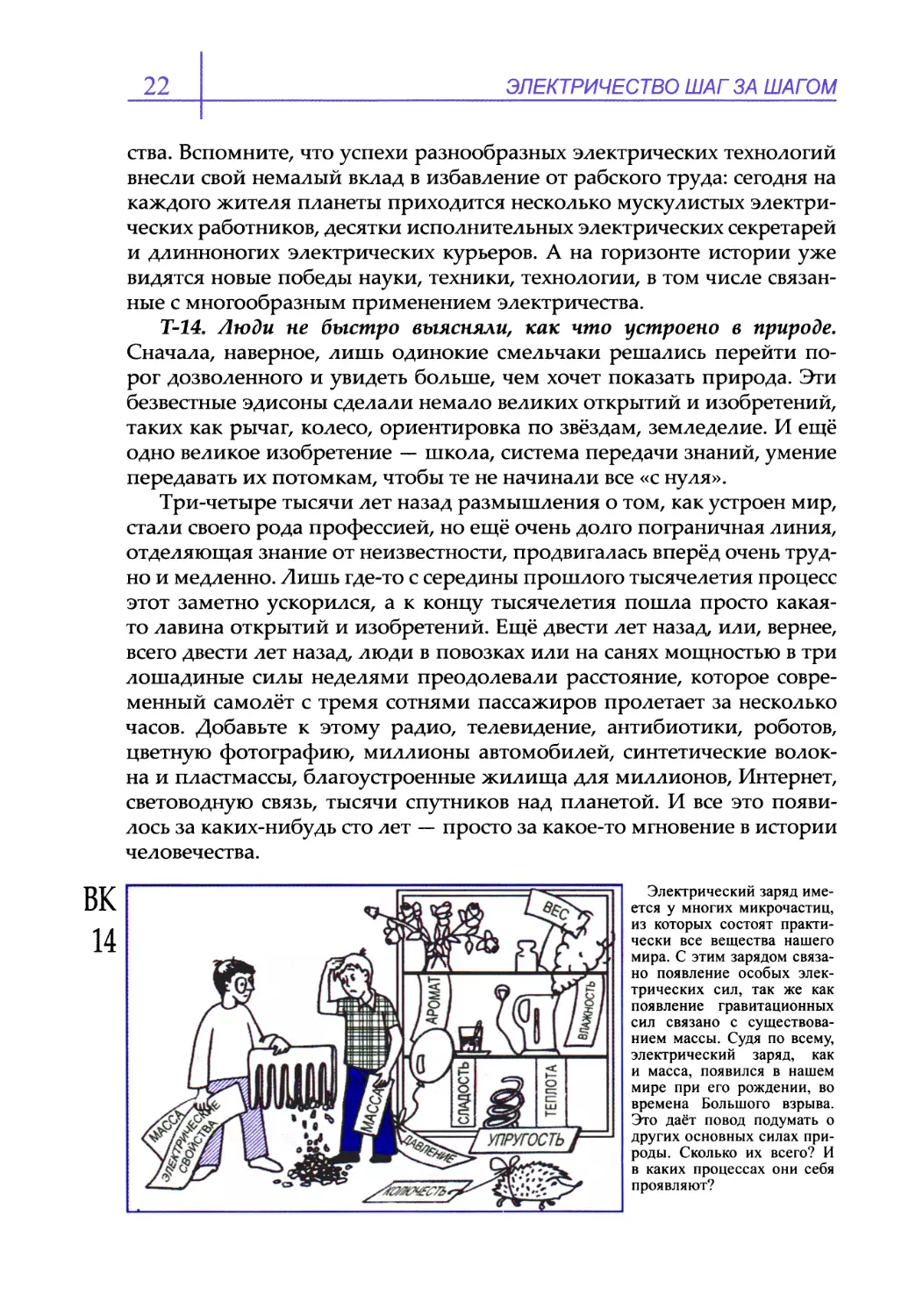 Т-14. Люди не быстро выясняли, как что устроено в природе