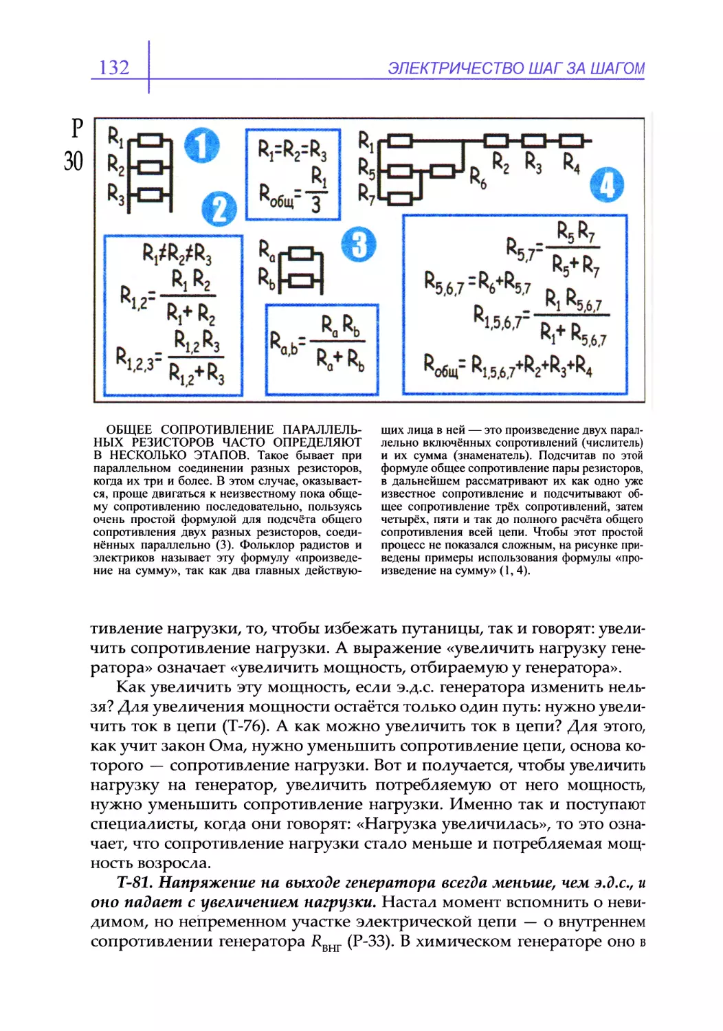 Т-81. Напряжение на выходе генератора всегда меньше, чем э.д.с., и оно падает с увеличением нагрузки