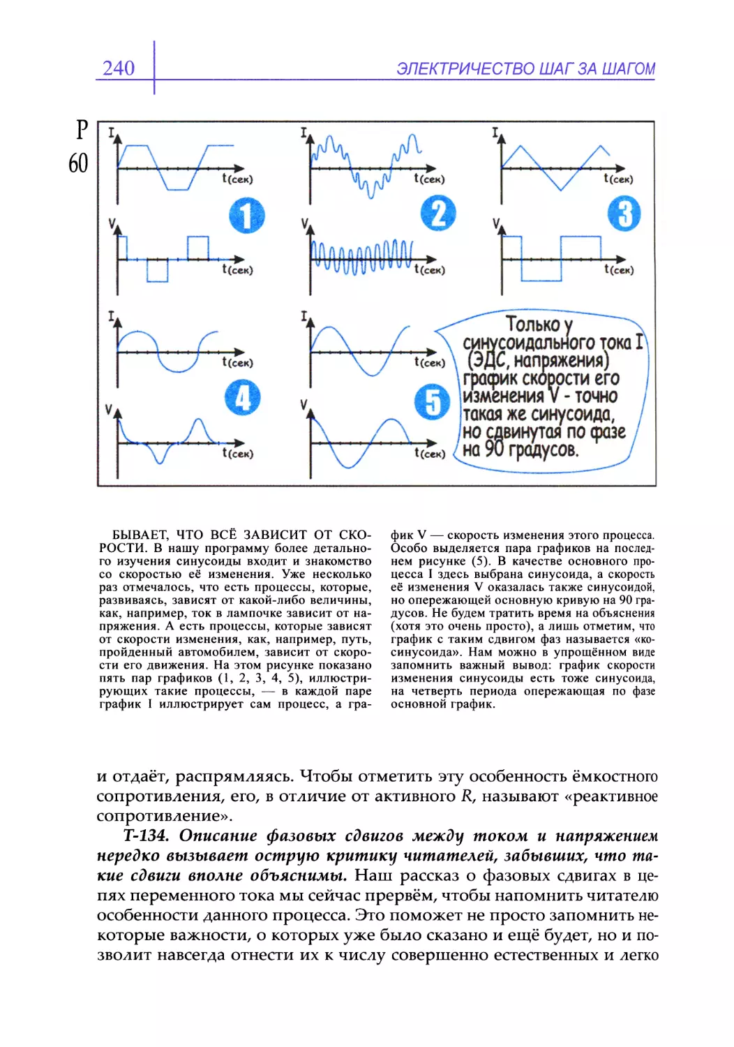 Т-134. Описание фазовых сдвигов нередко вызывает острую критику читателей, забывших, что такие сдвиги не просто есть, но они вполне объяснимы