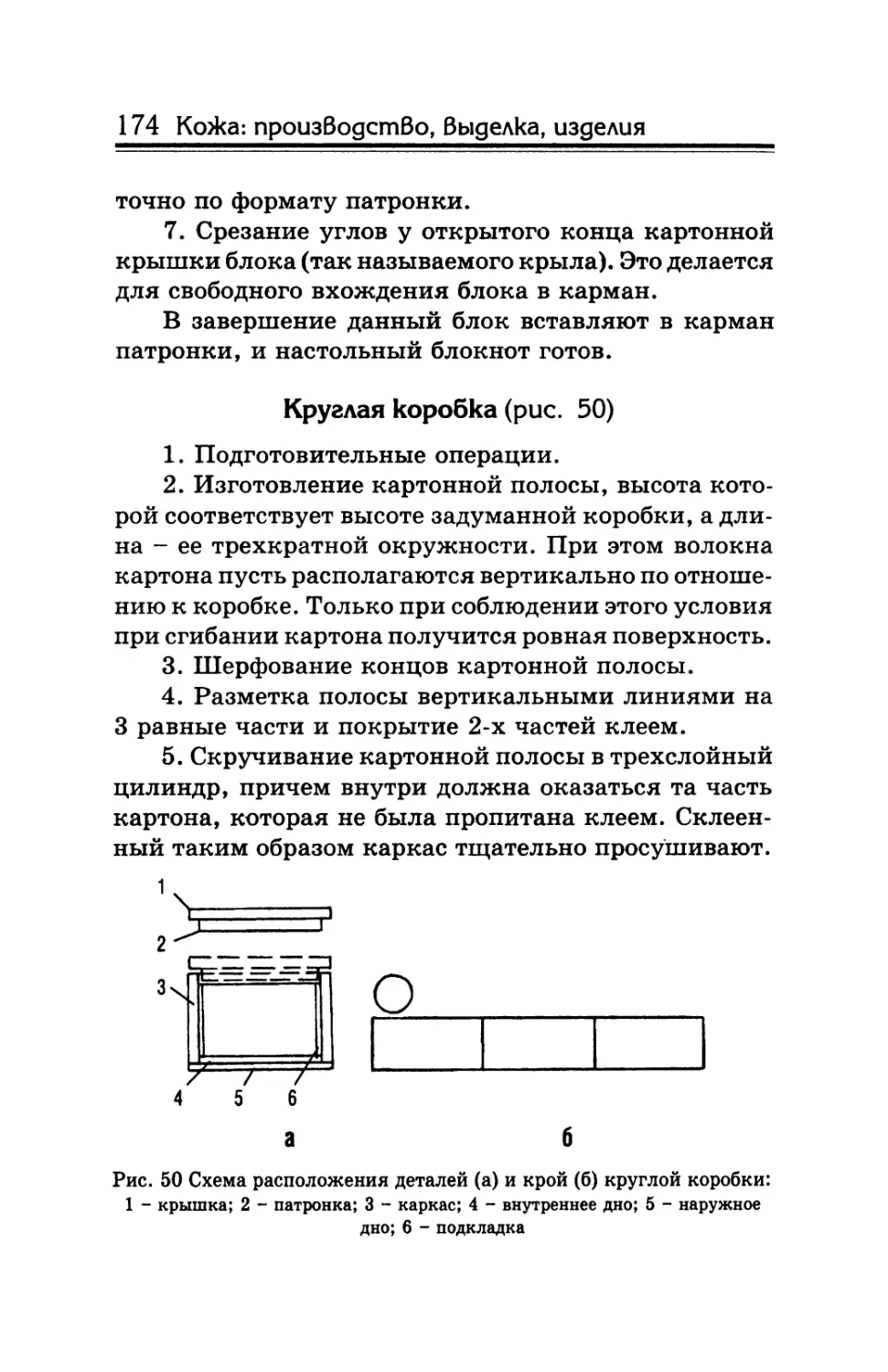 Круглая коробка