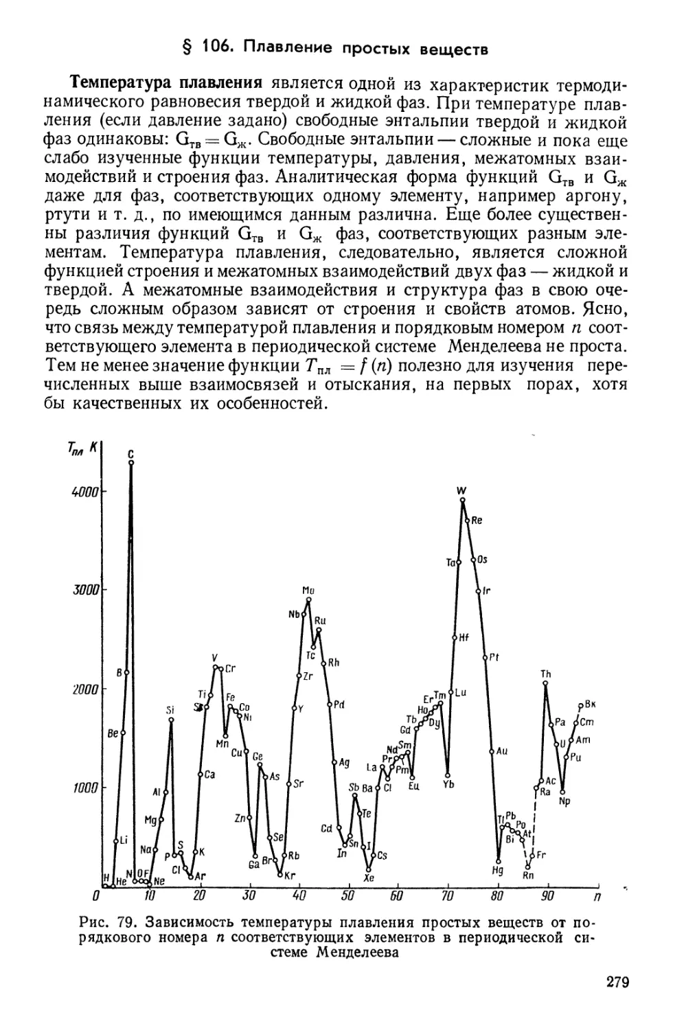 § 106. Плавление простых веществ