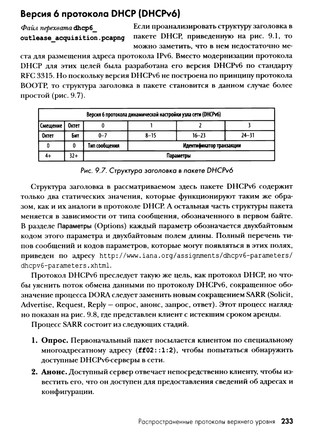 Версия 6 протокола DHCP (DHCPv6)
