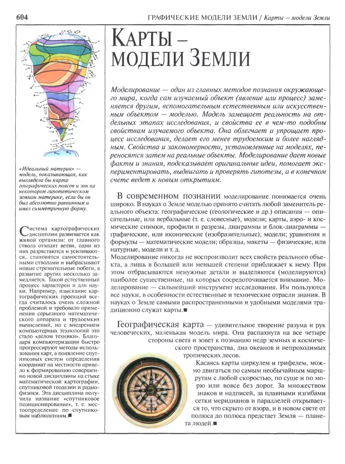 Карты - модели земли