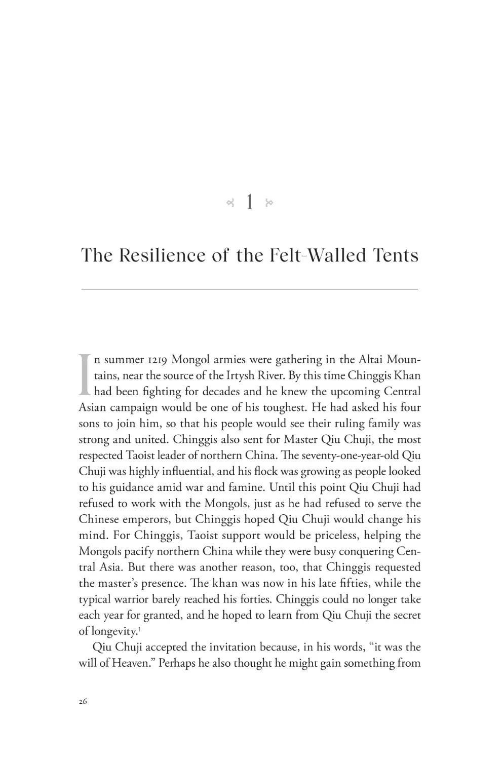 1. The Resilience of the Felt-Walled Tents
