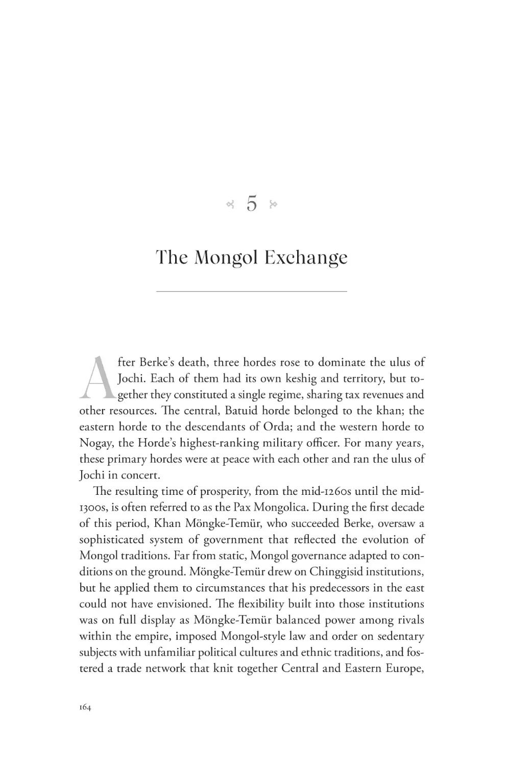 5. The Mongol Exchange