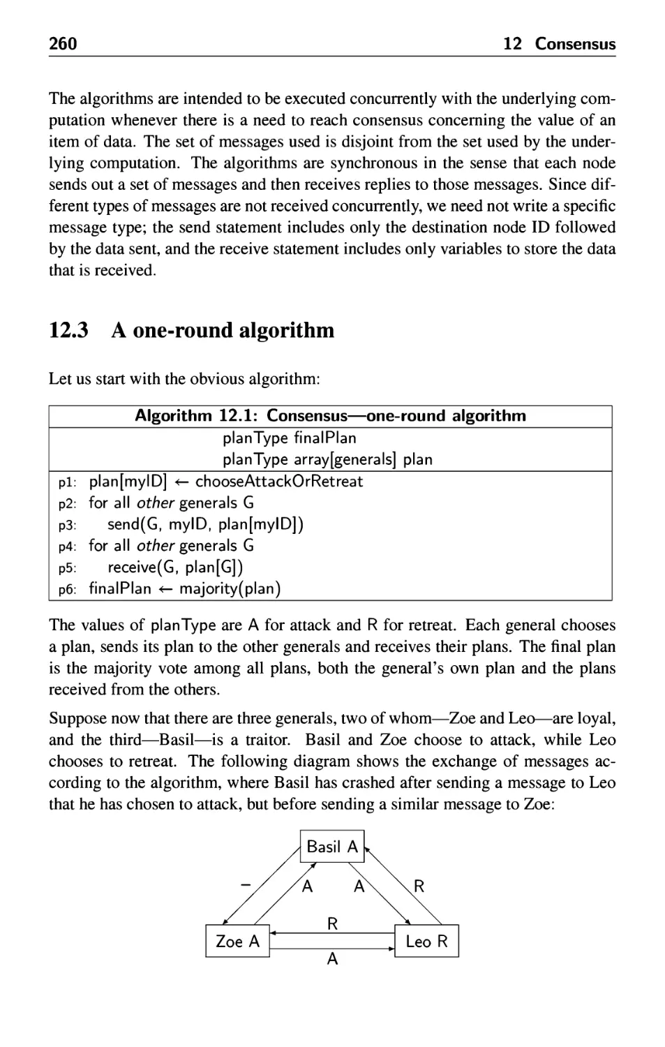 12.3 A one-round algorithm