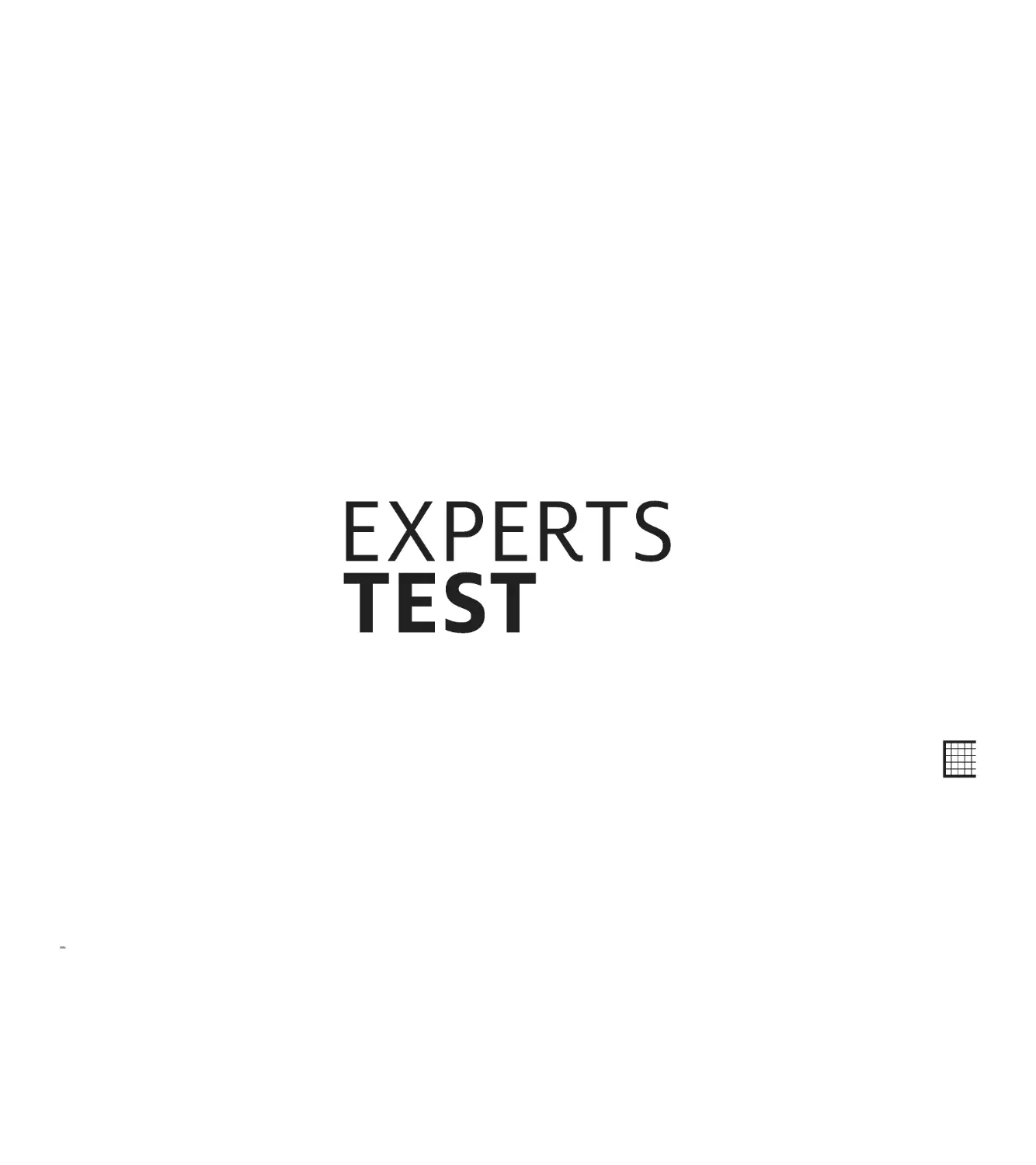 Experts Test