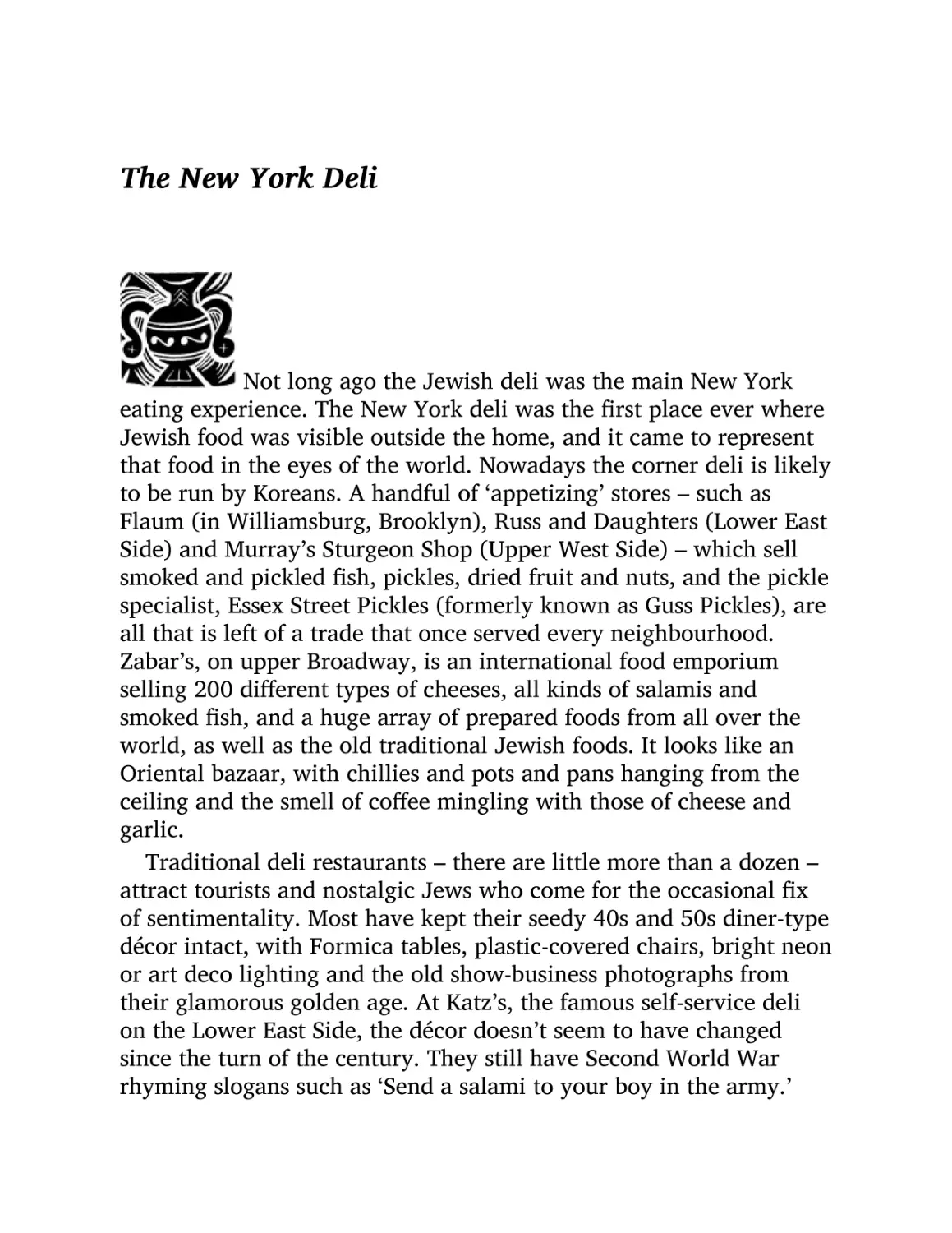 The New York Deli