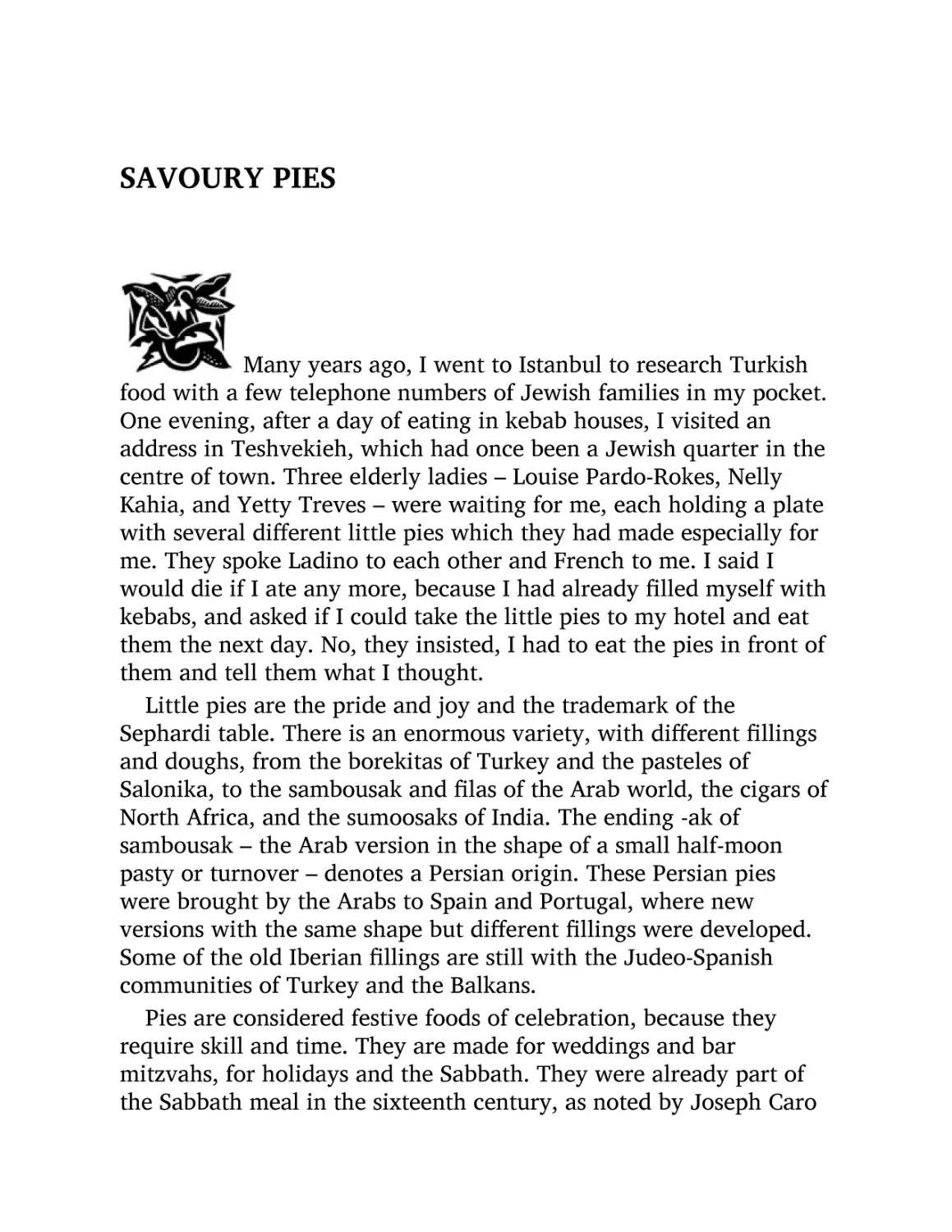 SAVOURY PIES