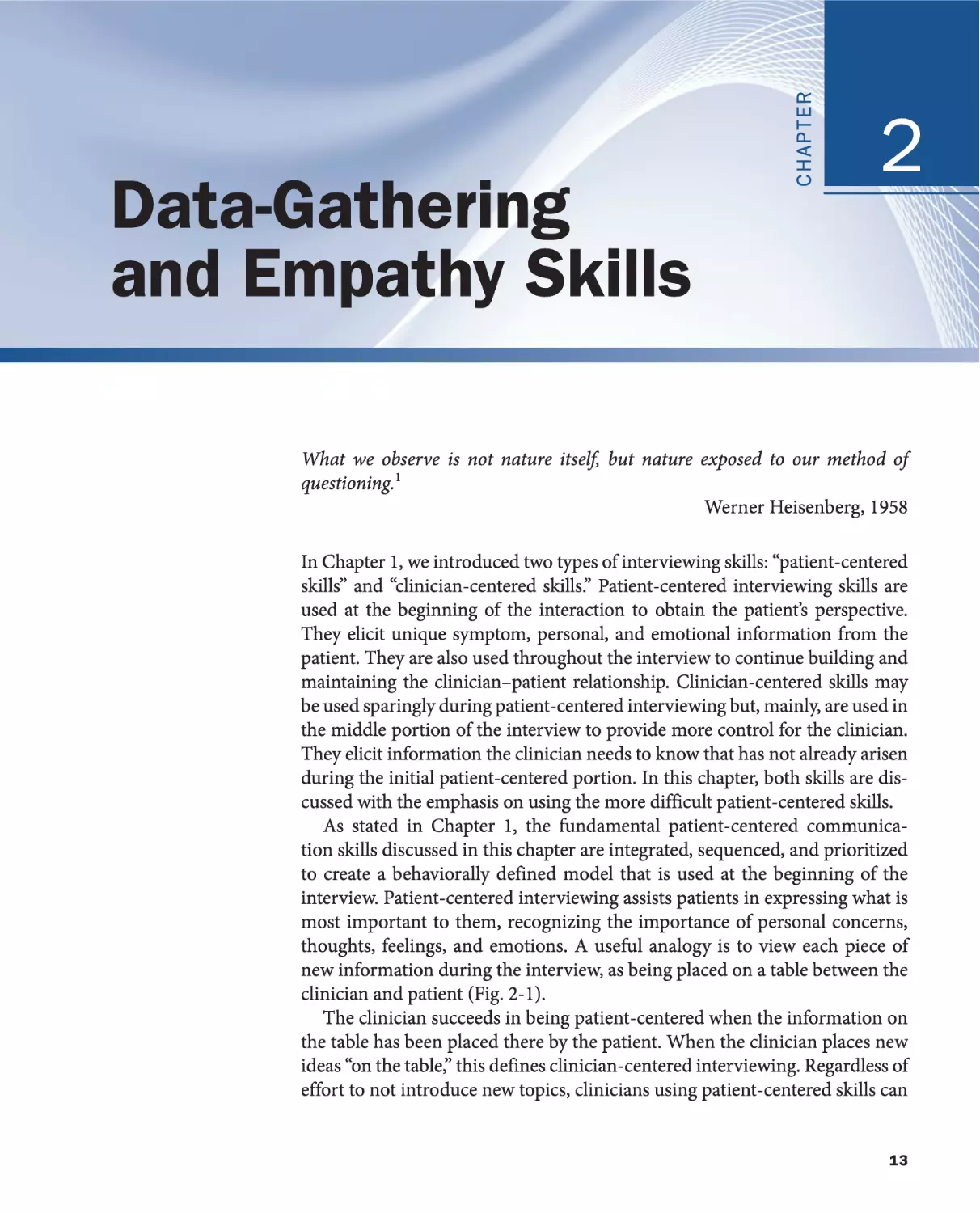 Chapter 2 Data-Gathering and Empathy Skills