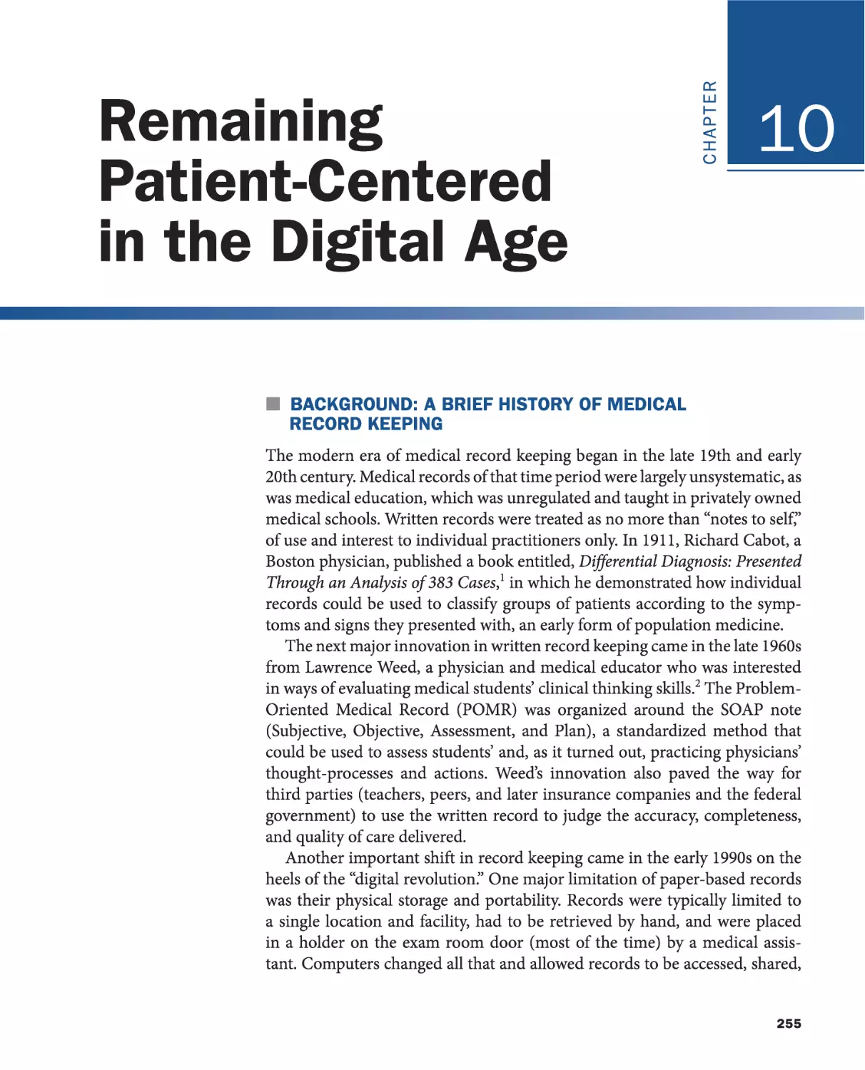 Chapter 10 Remaining Patient-Centered in the Digital Age