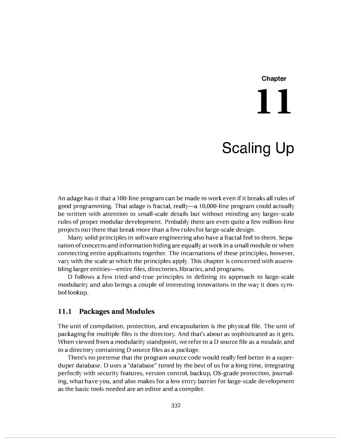 11. Scaling Up