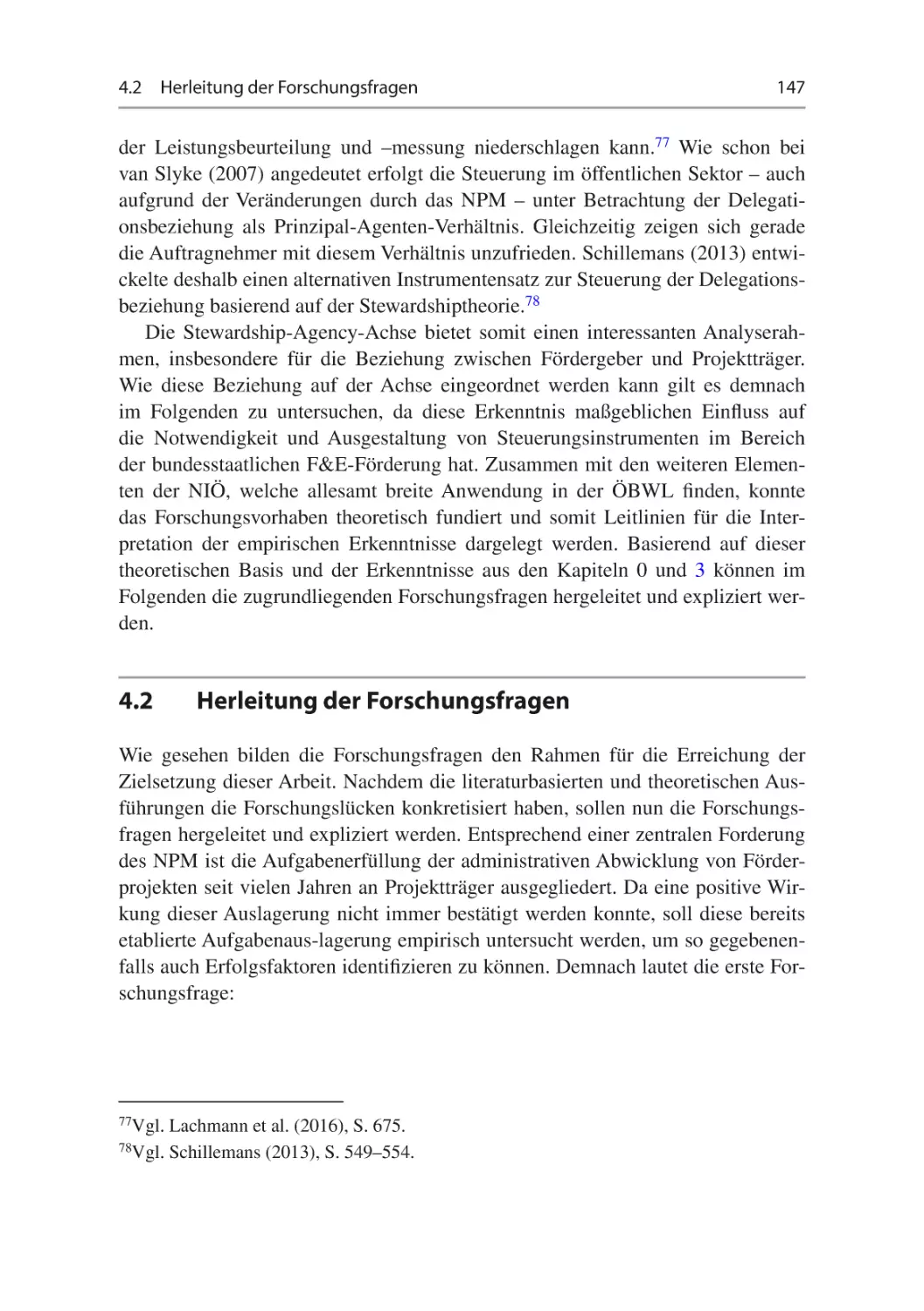 4.2	Herleitung der Forschungsfragen