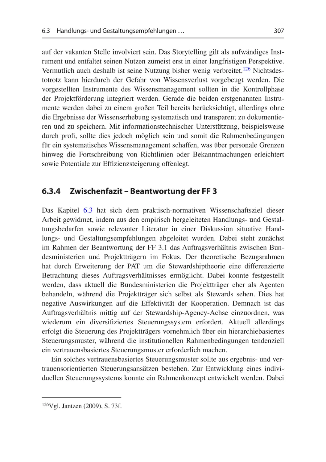 6.3.4	Zwischenfazit – Beantwortung der FF 3