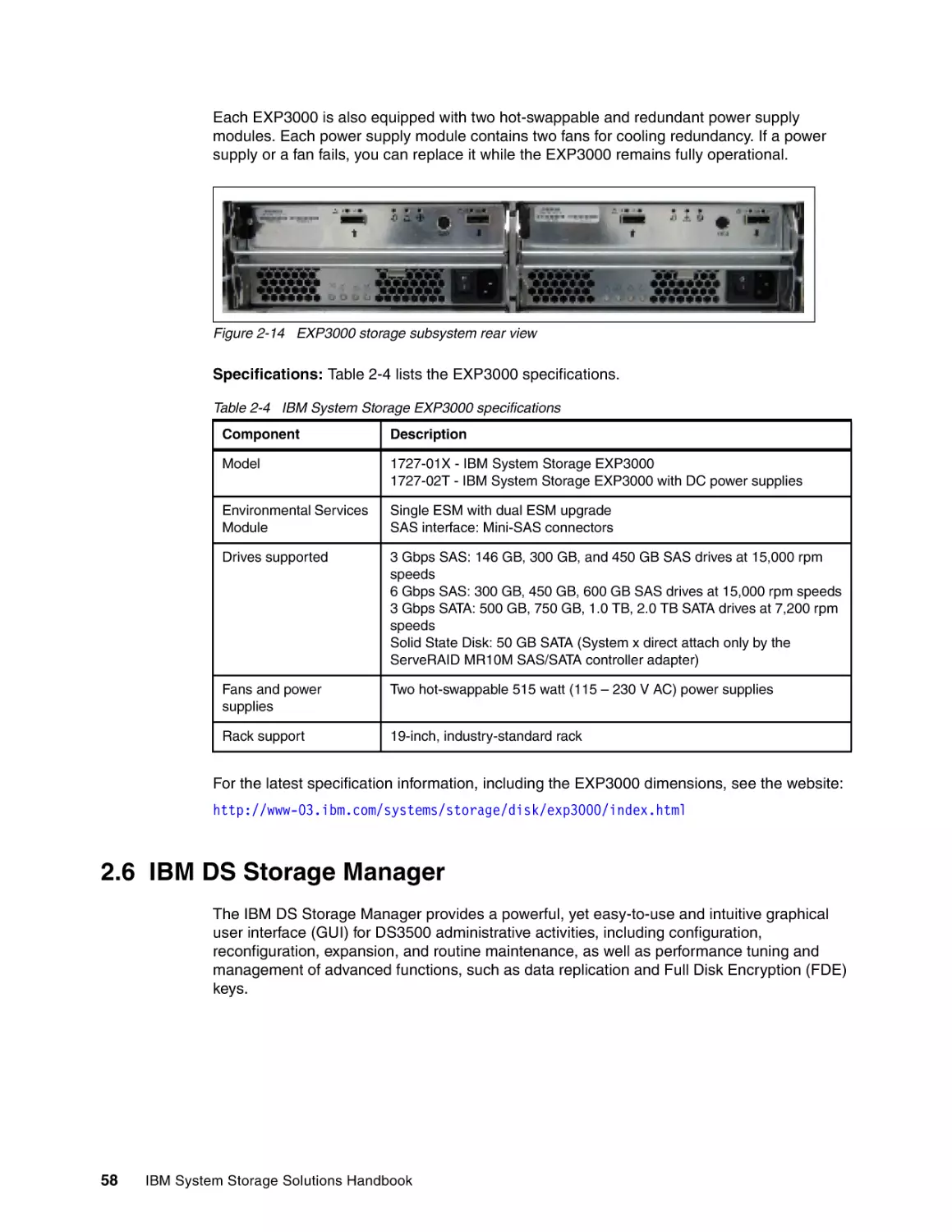 2.6 IBM DS Storage Manager