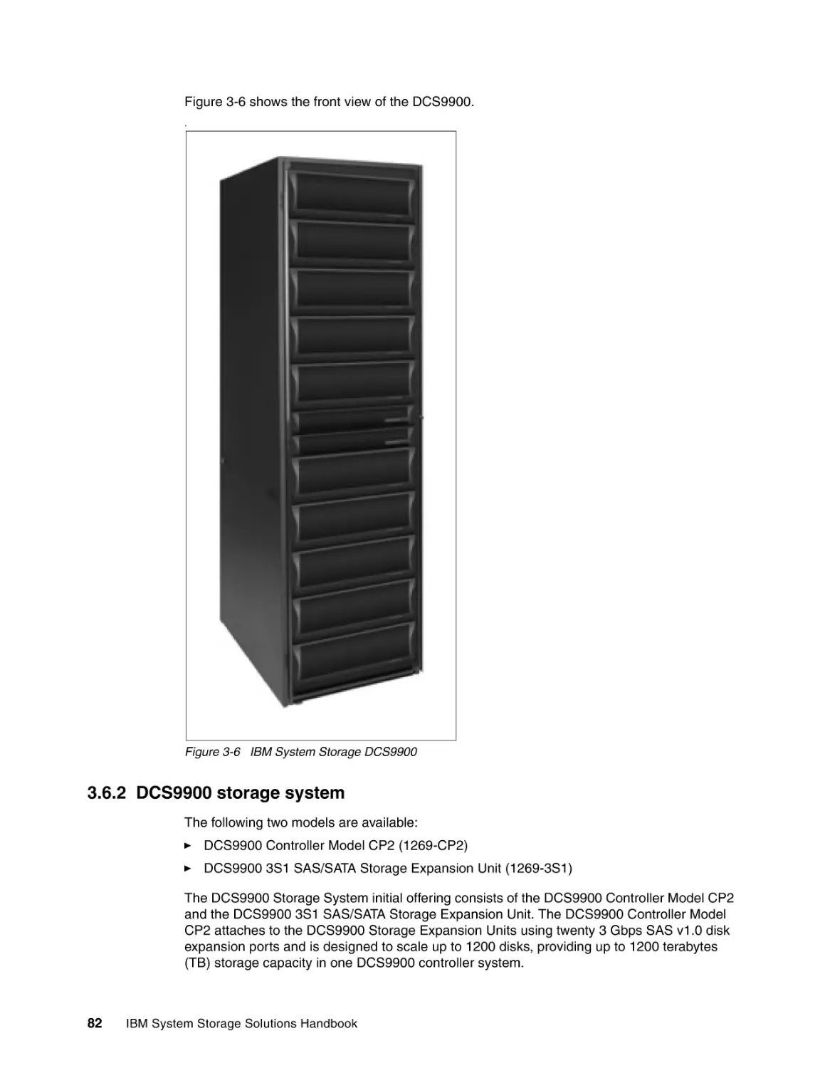 3.6.2 DCS9900 storage system