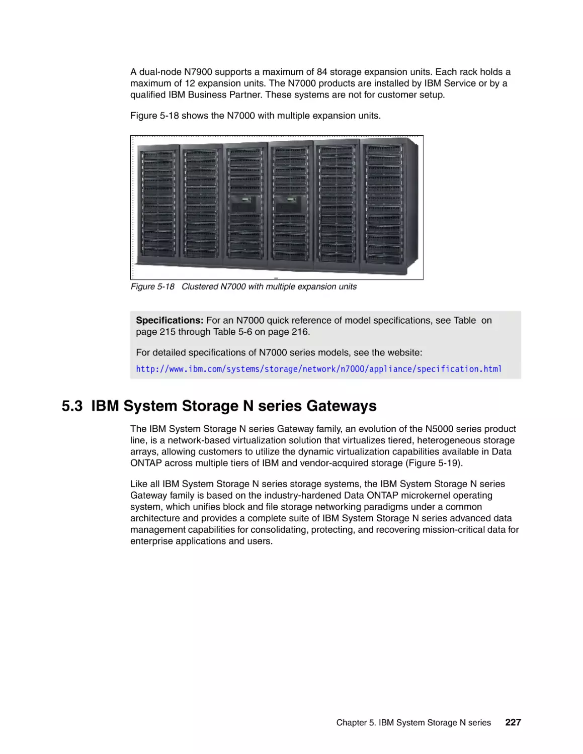 5.3 IBM System Storage N series Gateways