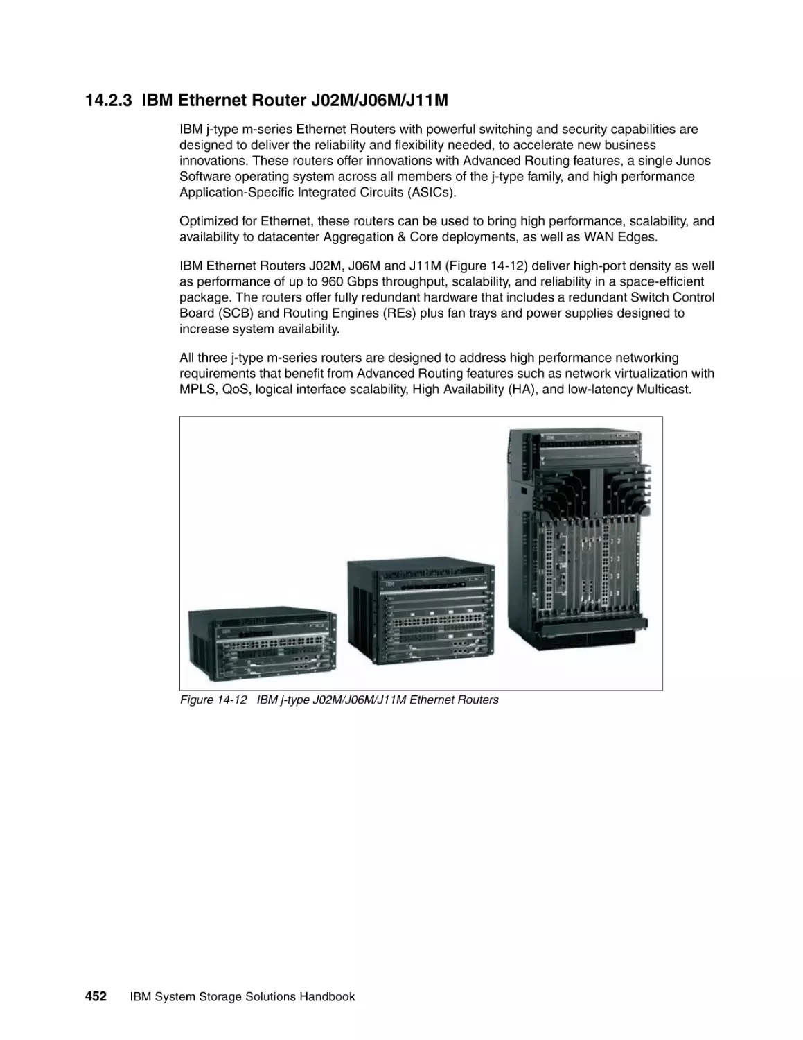 14.2.3 IBM Ethernet Router J02M/J06M/J11M