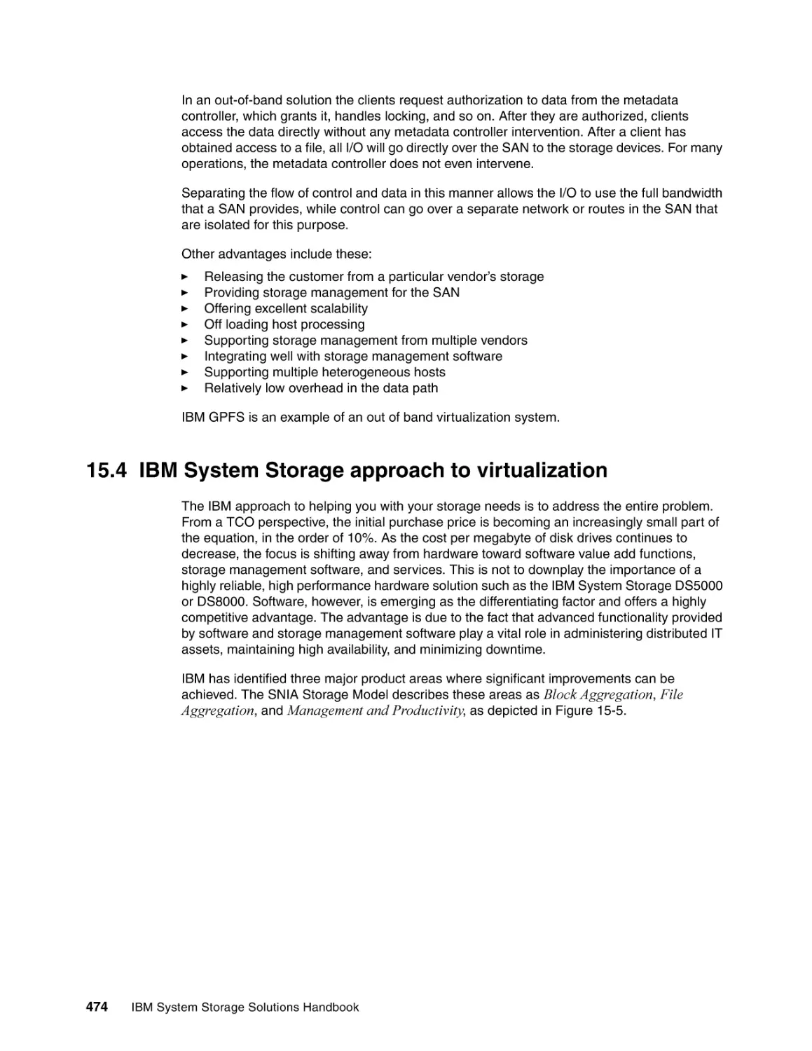 15.4 IBM System Storage approach to virtualization