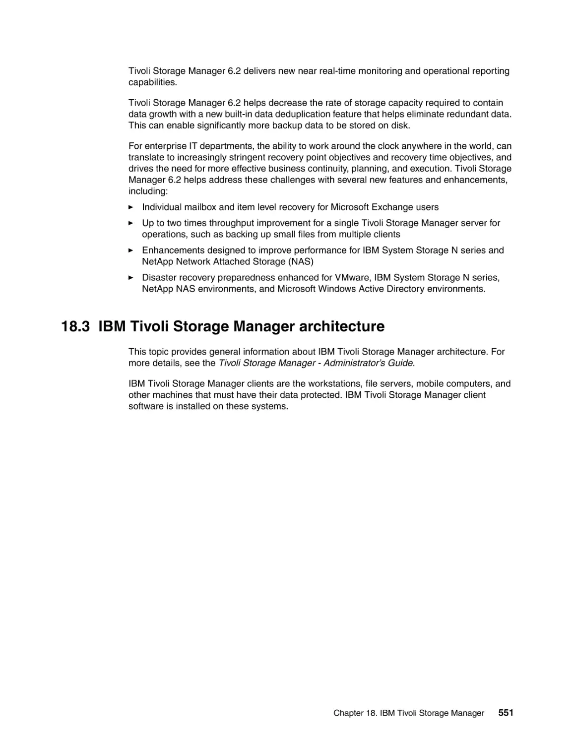 18.3 IBM Tivoli Storage Manager architecture