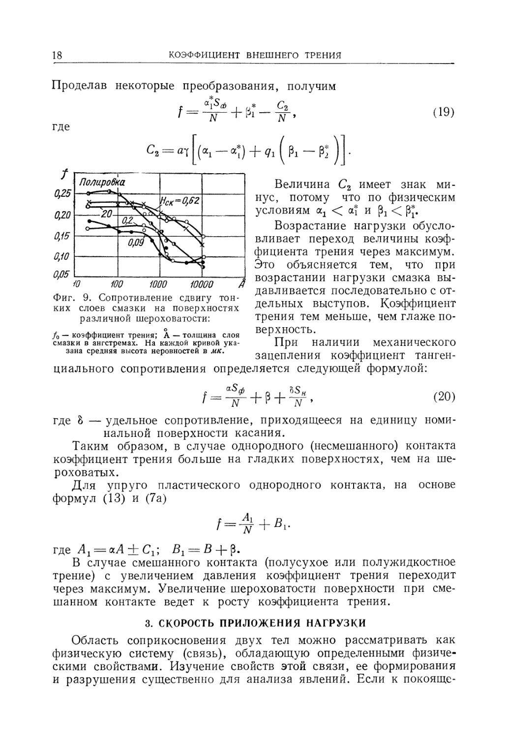 3. Скорость приложения нагрузки