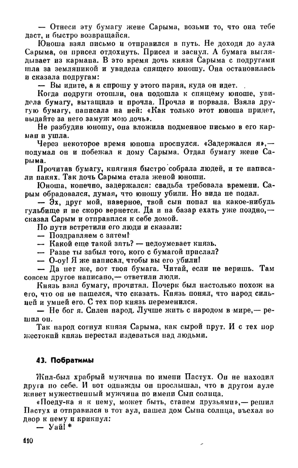 43. Побратимы