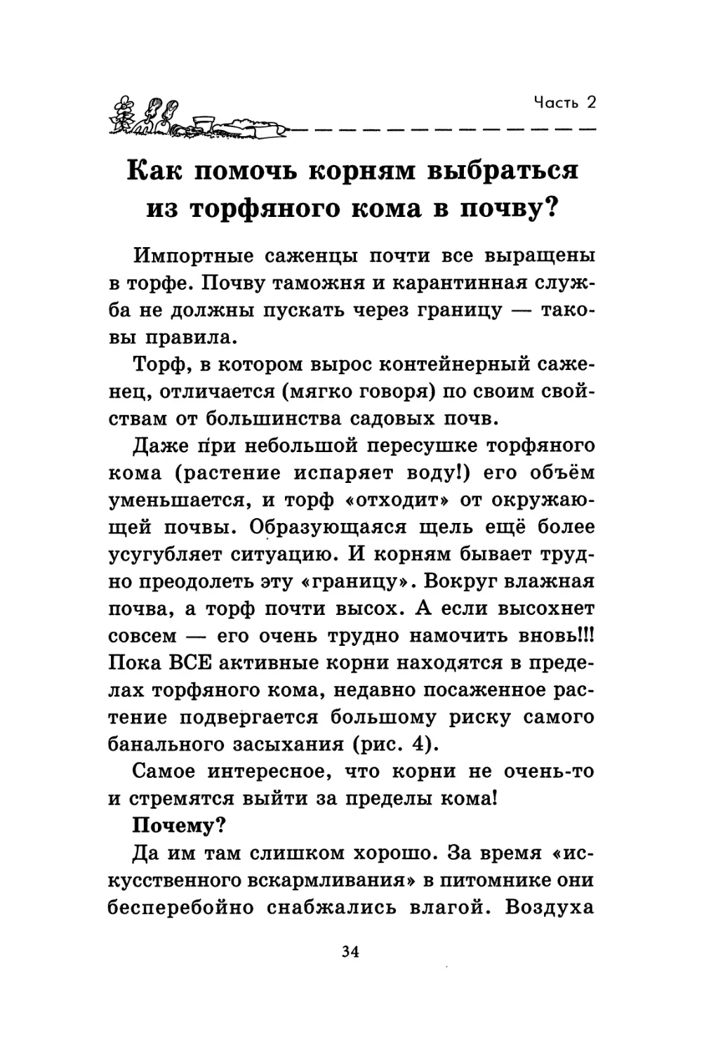 Как помочь корням выбраться из торфяного кома в почву