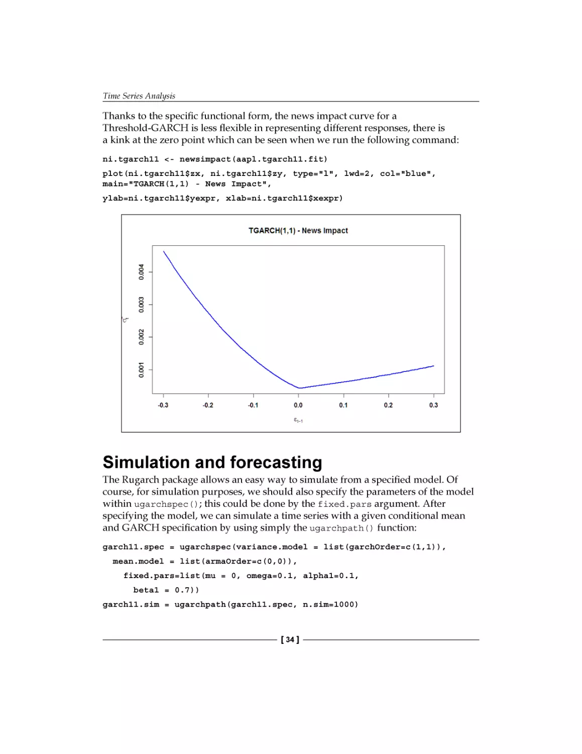 Simulation and forecasting