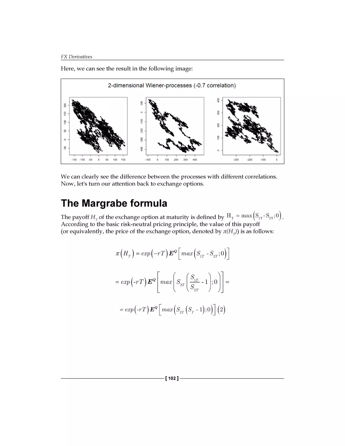 The Margrabe formula