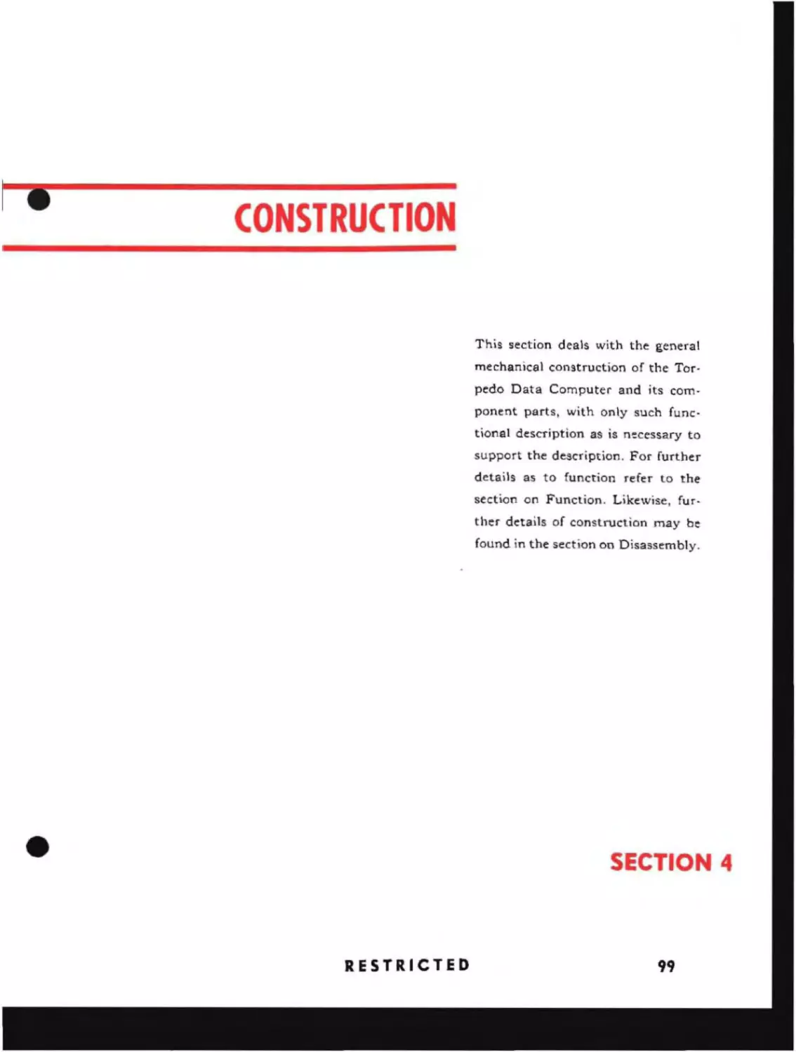 Page 99, Construction