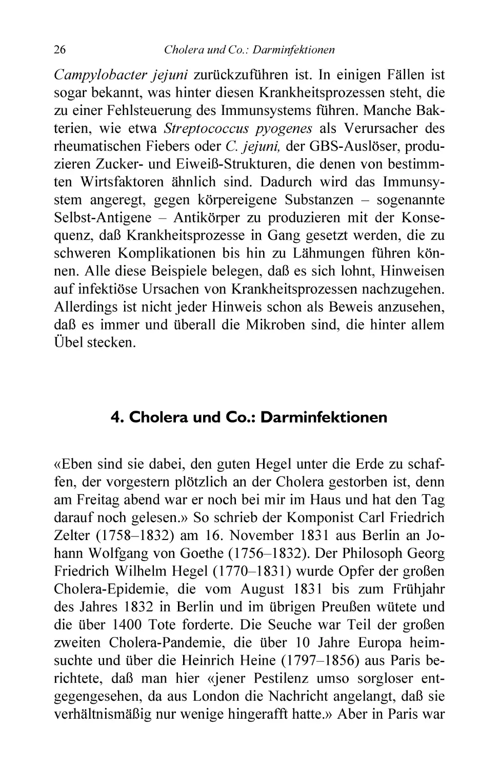 4. Cholera und Co.