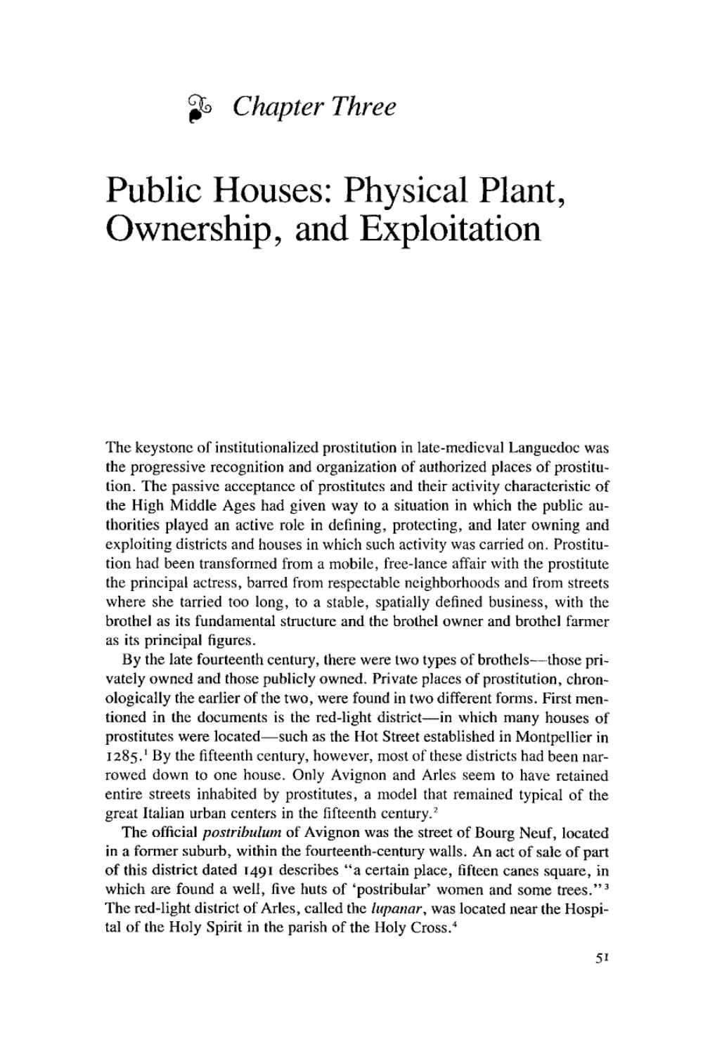 3. Public Houses: Physical Plant, Ownership, and Exploitation
