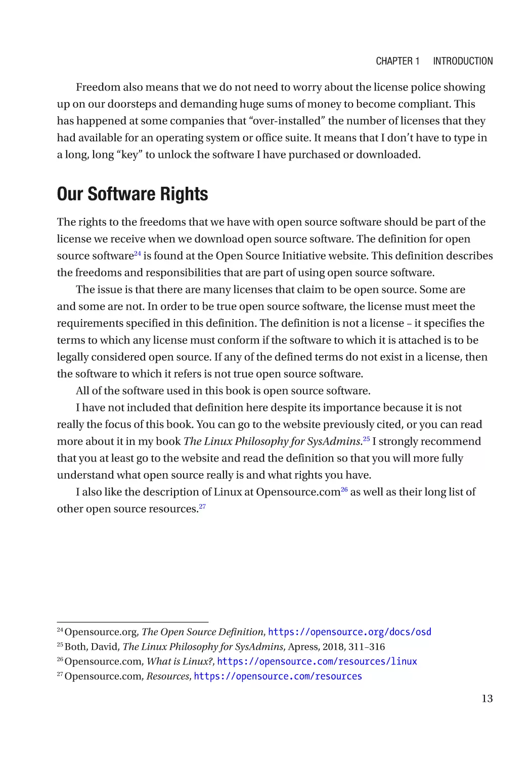 Our Software Rights
