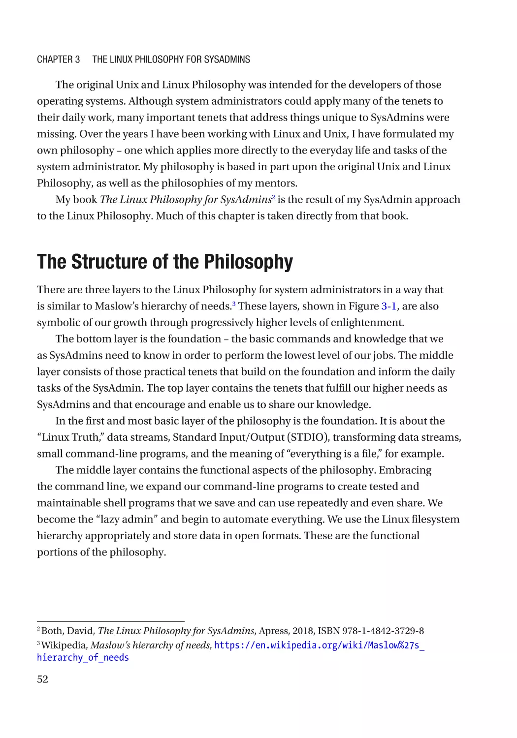 The Structure of the Philosophy