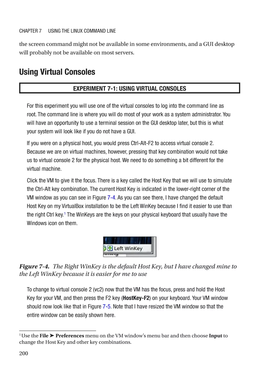 Using Virtual Consoles
