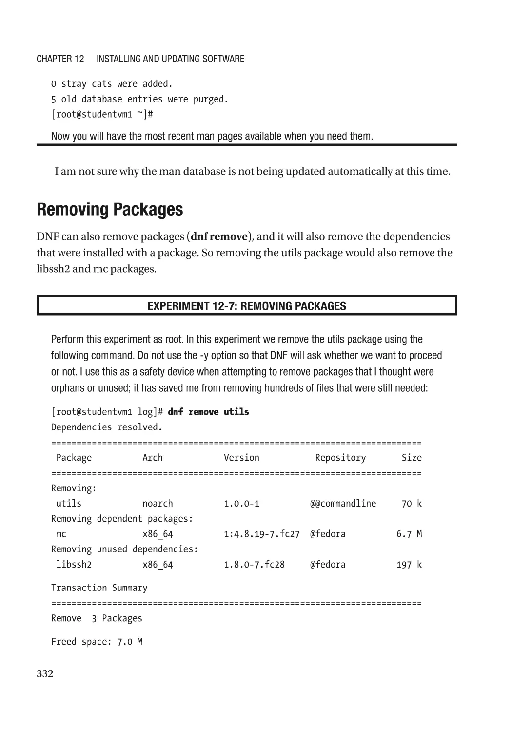 Removing Packages