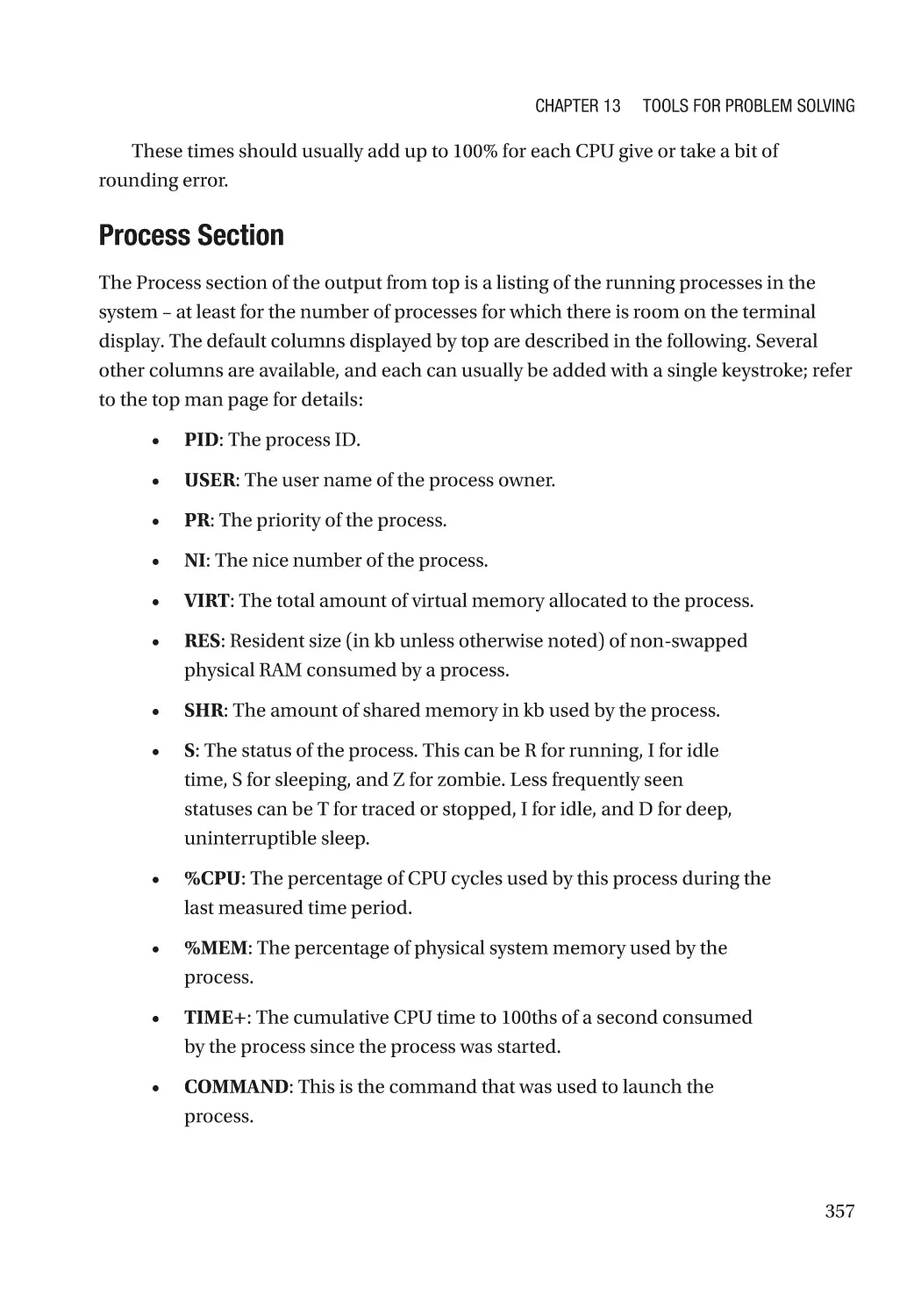 Process Section