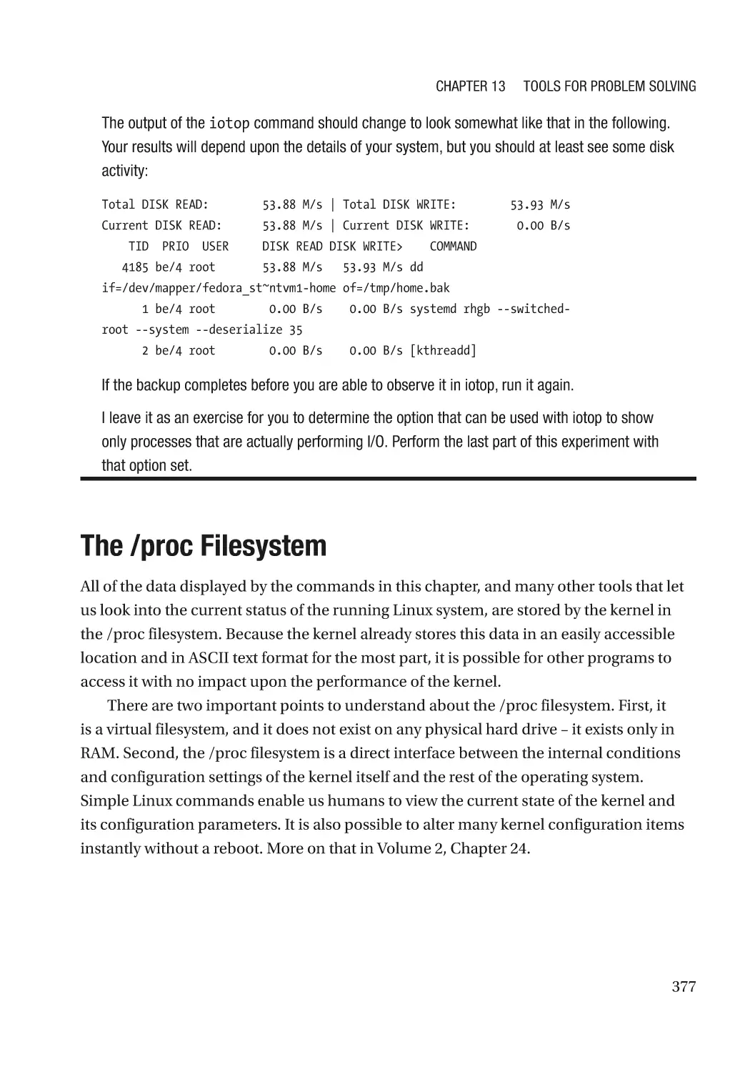 The /proc Filesystem