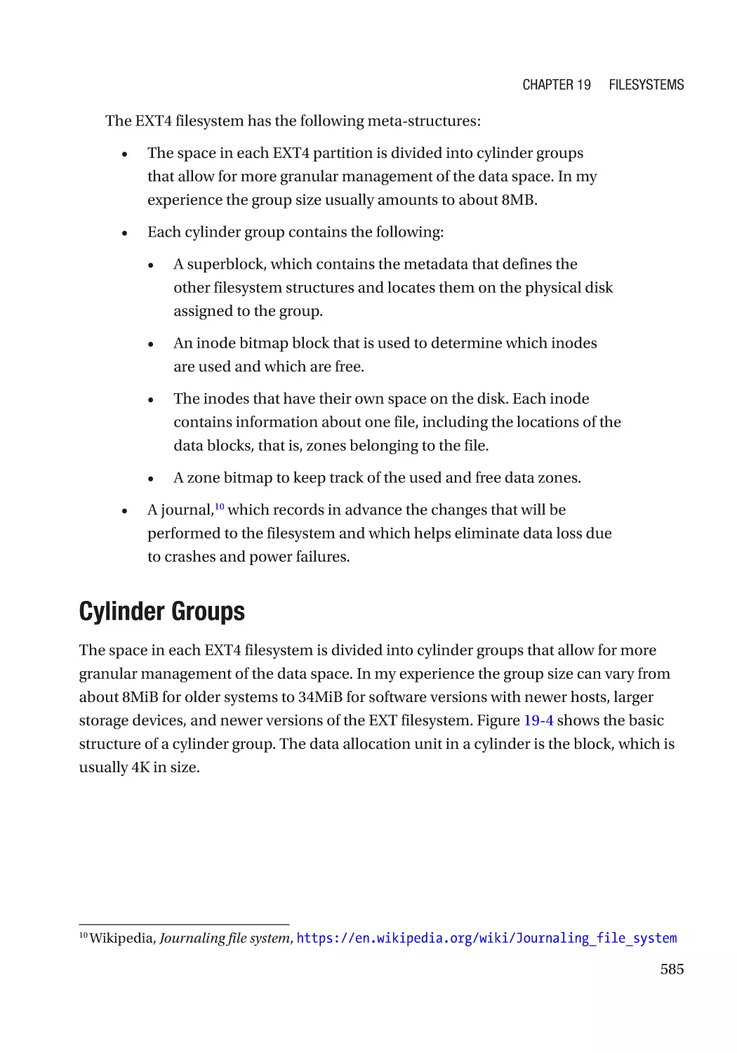 Cylinder Groups